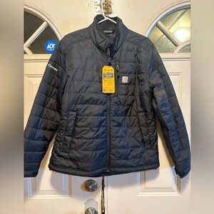 Carhartt Navy Rain Defender Jacket
